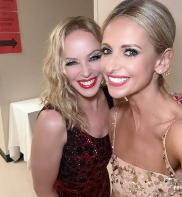 Sarah Michelle Gellar and Kylie Minogue