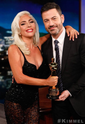 Lady Gaga - Jimmy Kimmel Live! in LA 02/27/2019