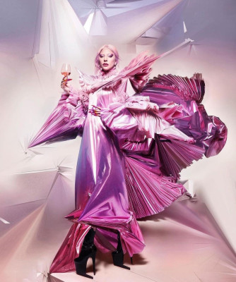 Lady Gaga by Nick Knight for Dom Perignon // 2021