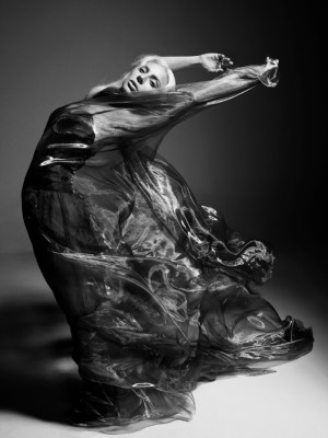 Lady Gaga for Dom Pérignon The Labor of Creation 2023 campaign by Mario Sorrenti