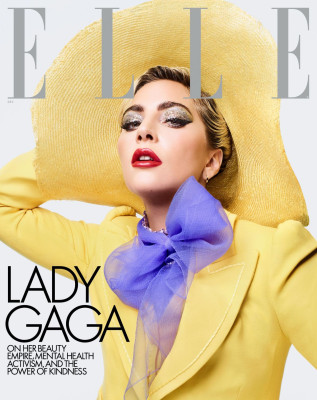 LADY GAGA for Elle Magazine, December 2019