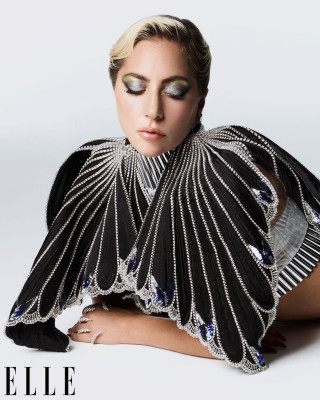 LADY GAGA for Elle Magazine, December 2019
