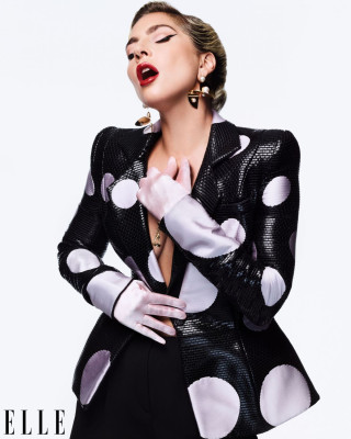 LADY GAGA for Elle Magazine, December 2019