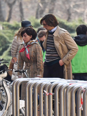 Lady Gaga - On the Set of &quot;House of Gucci&quot; in Italy