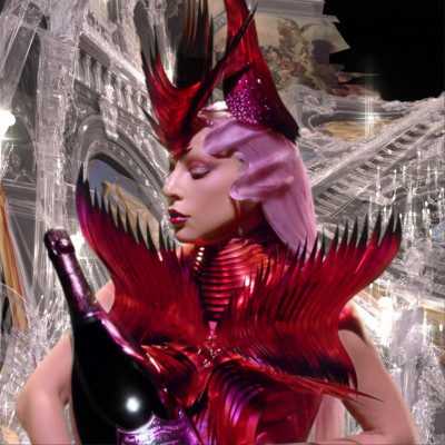 Lady Gaga by Nick Knight for Dom Perignon // 2021