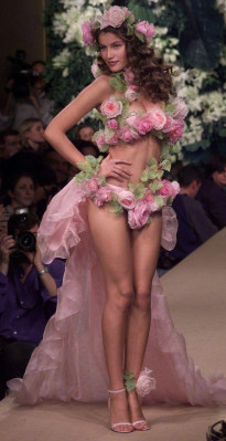 Laetitia Casta - YSL Haute Couture S/S 1999