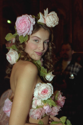 Laetitia Casta - YSL Haute Couture S/S 1999