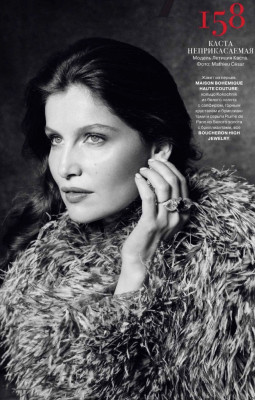 Laetitia Casta - Tatler Russia