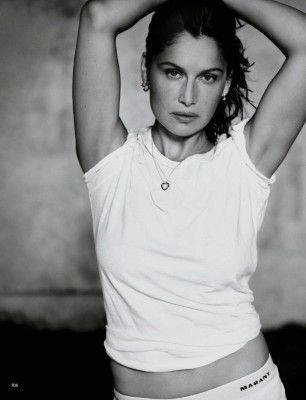 Laetitia Casta for ELLE France, October 2023