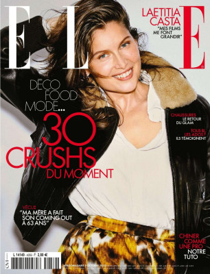 Laetitia Casta for ELLE France, October 2023