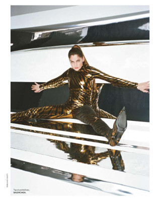 LAETITIA CASTA in Elle Magazine, France January 2020