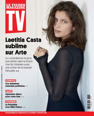 LAETITIA CASTA in TV Magazine, France January 2020