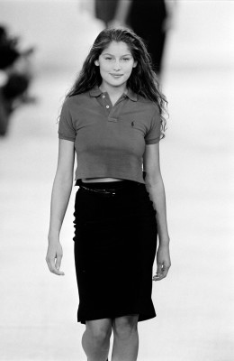 Laetitia Casta for Ralph Lauren SS 1995