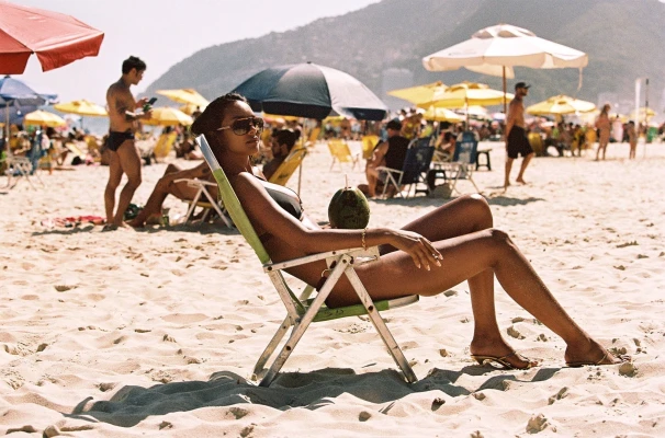 Lais Ribeiro by Cameron Hammond for BAMBA SWIM 'Born In Brazil' (2021)