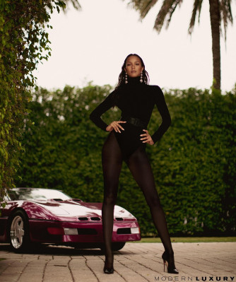 Lais Ribeiro for Ocean Drive Magazine February 2024