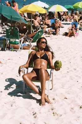 Lais Ribeiro by Cameron Hammond for BAMBA SWIM 'Born In Brazil' (2021)