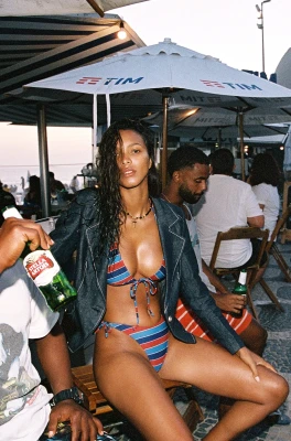 Lais Ribeiro by Cameron Hammond for BAMBA SWIM 'Born In Brazil' (2021)