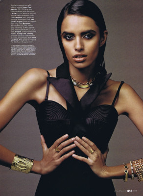 Lakshimi Menon ~ US Elle December 2010 by Horst Diekgerdes