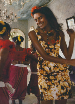 Lakshimi Menon ~ US Vogue May 2009 India by Mikael Jansson