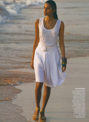 Lakshimi Menon ~ US Vogue May 2009 India by Mikael Jansson