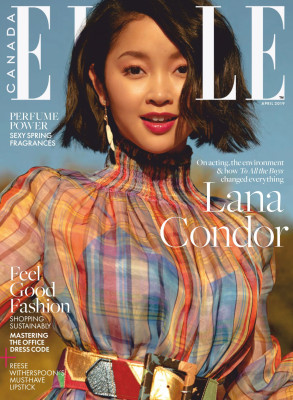 Lana Condor – ELLE Magazine Canada April 2019