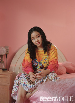 LANA CONDOR in Teen Vogue Magazine, January 2020
