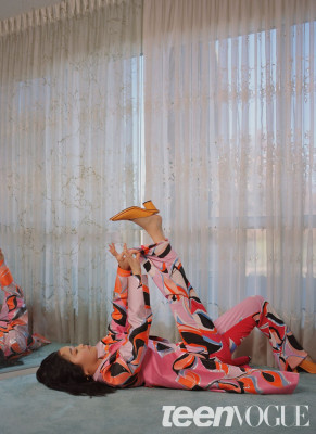 LANA CONDOR in Teen Vogue Magazine, January 2020