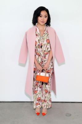 Lana Condor – Tory Burch Fall Winter Fashion Show at Pier 17 in NYC 