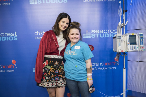 Lana Del Rey - Seacrest Studios in Children&#039;s Medical Center in Dallas 02/08/18