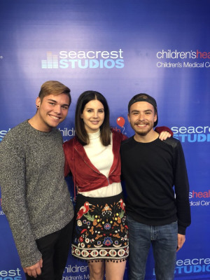Lana Del Rey - Seacrest Studios in Children&#039;s Medical Center in Dallas 02/08/18