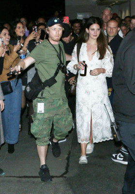 Lana Del Rey - The Who Concert with Liam Gallagher in Los Angeles 10/13/2019