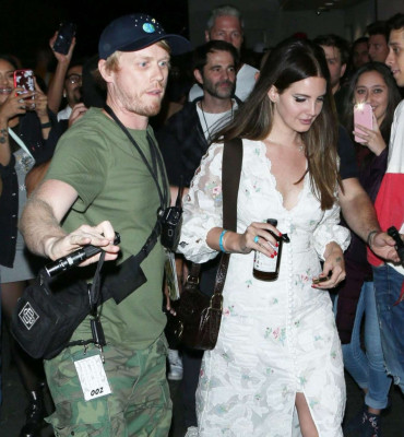 Lana Del Rey - The Who Concert with Liam Gallagher in Los Angeles 10/13/2019