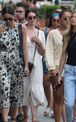 Lana Del Rey in Portofino 08/13/2018