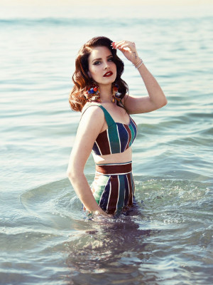 Lana Del Rey - Mark Williams Photoshoot for Fashion