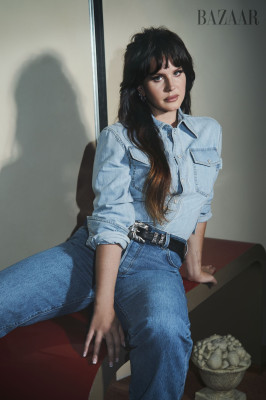 Lana Del Rey for Harper’s Bazaar, December 2023 Art Issue