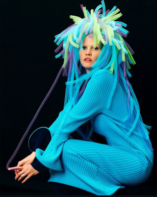 Lara Stone ~ T China: The New York Times Style Magazine by Julian Song