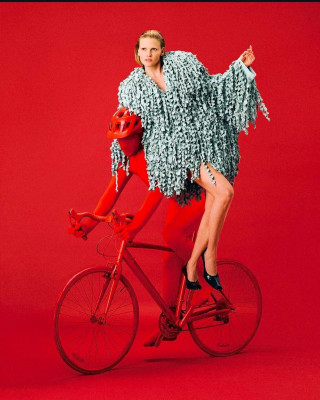 Lara Stone ~ T China: The New York Times Style Magazine by Julian Song