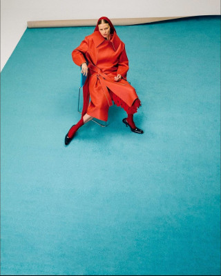 Lara Stone ~ T China: The New York Times Style Magazine by Julian Song