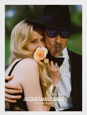 Lara Stone for Jacques Marie Mage