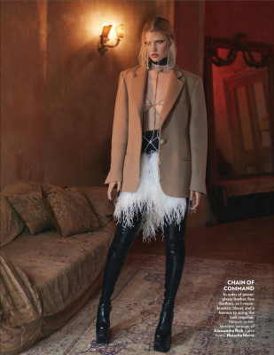 LARA STONE in Vogue Magazine, India September 2019