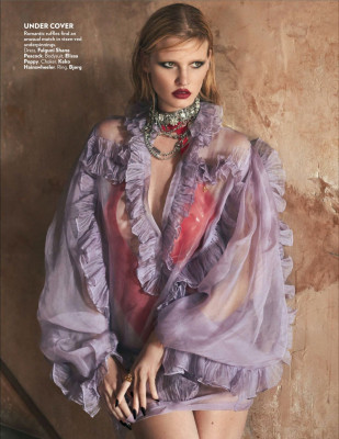 LARA STONE in Vogue Magazine, India September 2019