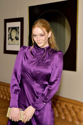 LARSEN THOMPSON at Instyle &amp; Kate Spade New York Dinner in West Hollywood 10/22/