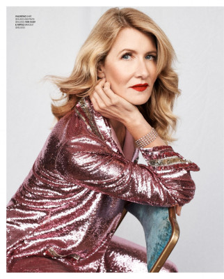 LAURA DERN in Town &amp; Country Magazine, November 2019