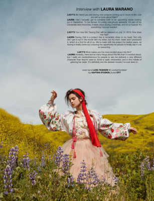 Laura Marano – Lucy’s Magazine No. 45 July 2019