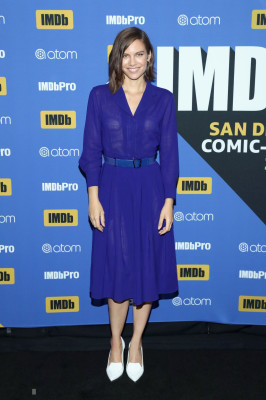 Lauren Cohan-Comic Con in San Diego