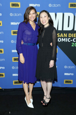 Lauren Cohan-Comic Con in San Diego