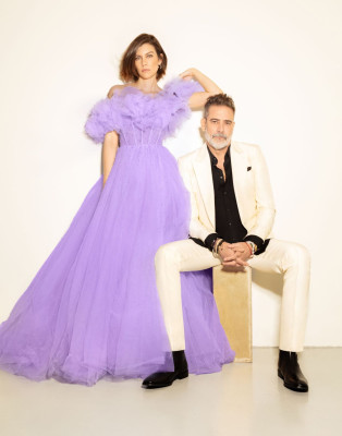 Lauren Cohan and Jeffrey Dean Morgan for EMMY Magazine 2023