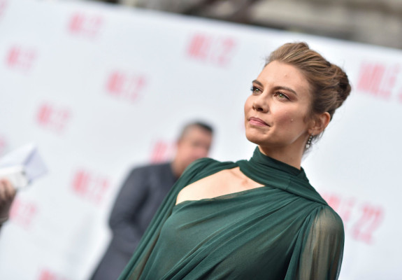 Lauren Cohan-Mile 22 Premiere in LA