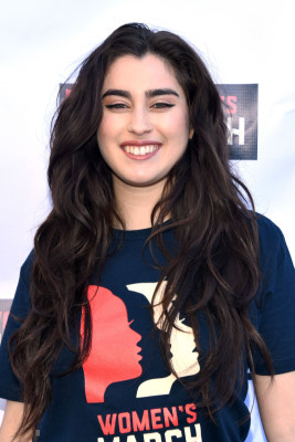 Lauren Jauregui - Womens March in Los Angeles 01/19/2019