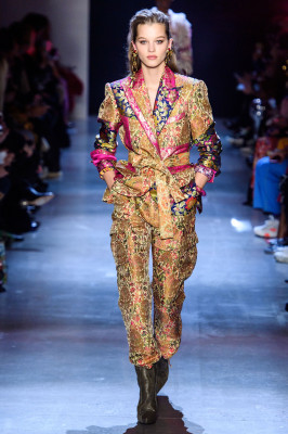 Laurijn Bijnen - Prabal Gurung Autumn/Winter 2019 Fashion Show in New York
